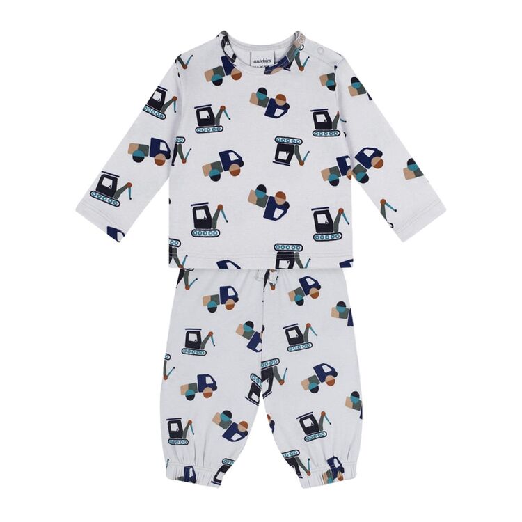 antebies İnşaat Ekibi Uzun Kollu Tshirt Pantolon Set