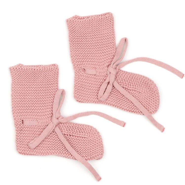 Baboo Organik Pamuk Bebek Patik Pembe


