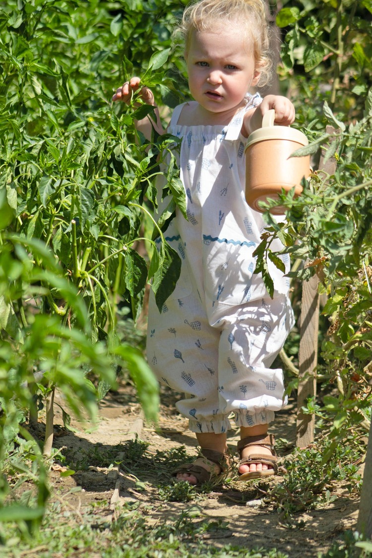 Auntie me - ‘GARDENING’ WOVEN UZUN TULUM
