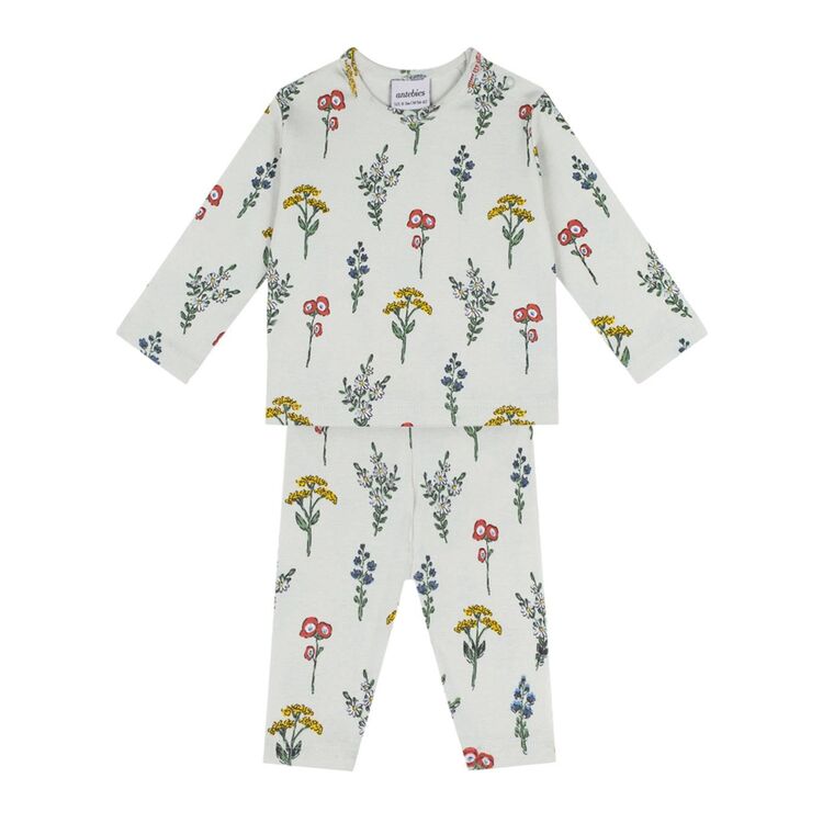 antebies Botanik Bahçesi Uzun Kollu Tshirt Tayt Set