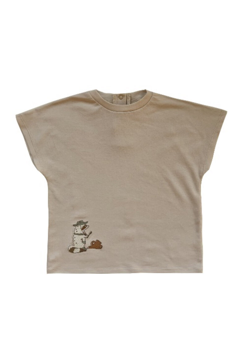 Auntie me Organik Pamuk Rakun Tshirt
