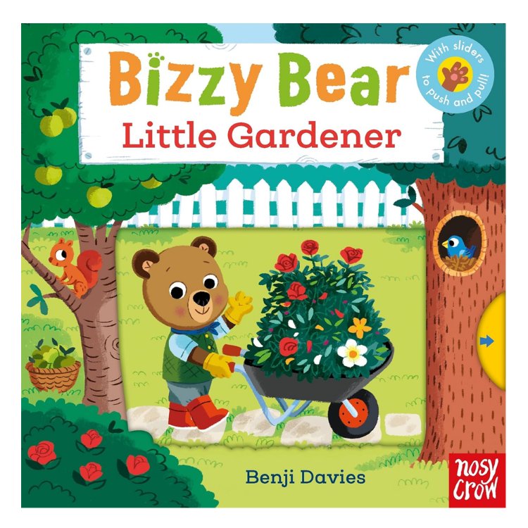 Bizzy Bear - Little Gardener Hareketli kitap 