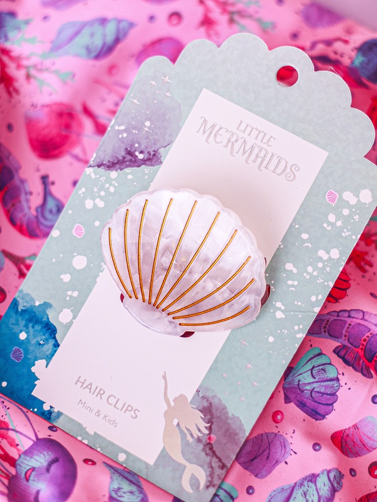 Mini & Kids Little Mermaids Tekli Büyük Boy Toka