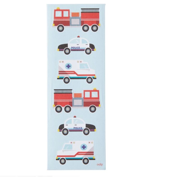 Ooly Stickiville Çıkartmalar - Helping Vehicles