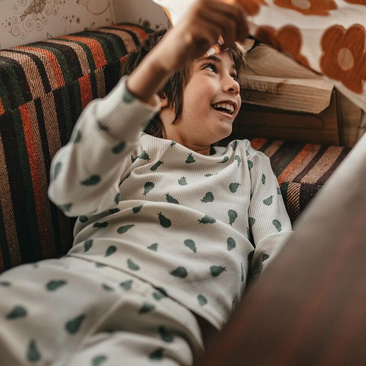 antebies Armut Uzun Kollu Pijama Takımı