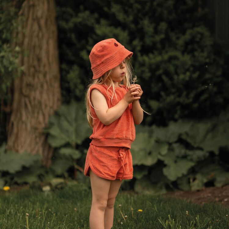 antebies Mercan Havlu Şortlu Set
