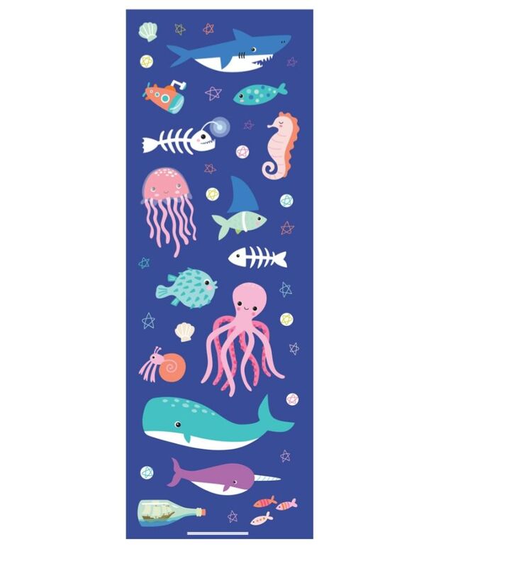 Ooly Stickiville Çıkartmalar - Deep Sea
