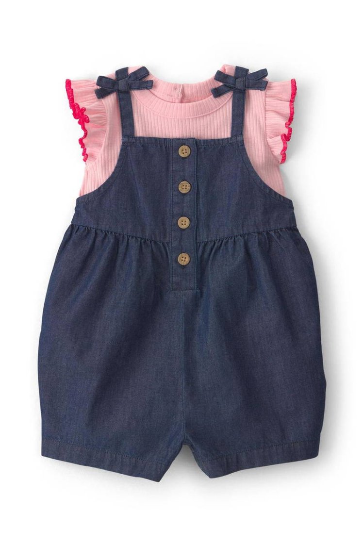 Kız Bebek Salopet Set 3 Ay-24 Ay Mavi

Carter's

