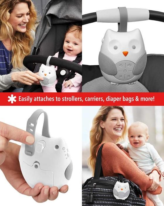 SKIP HOP - Portatif Müzikli Soother Baykuş