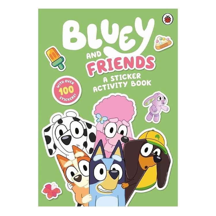 LADYBIRD - Bluey - Bluey And Friends Sticker Activity Book