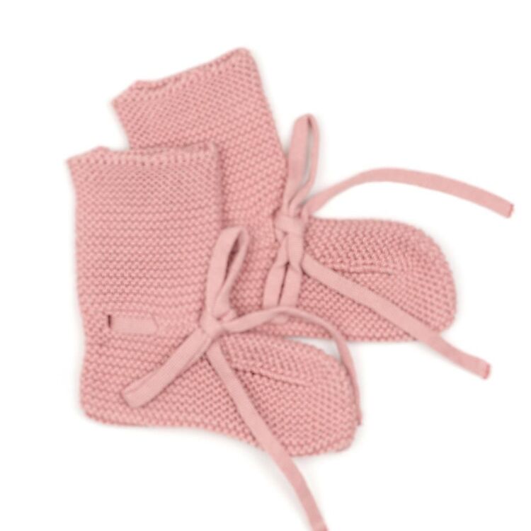 Baboo Organik Pamuk Bebek Patik Pembe

