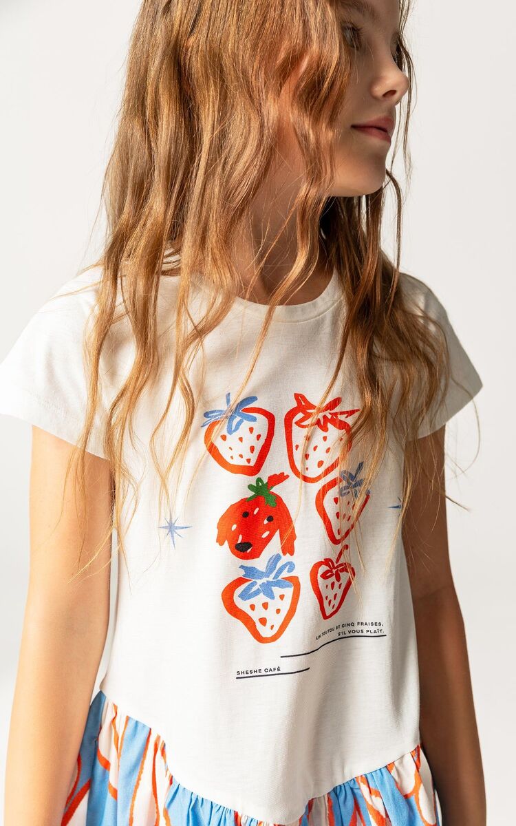 SheShe Tshirt Yaz Elbisesl