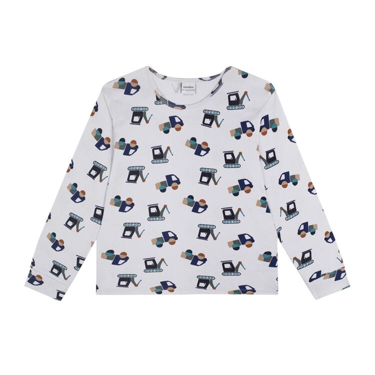 antebies İnşaat Ekibi Uzun Kollu Pijama Takımı