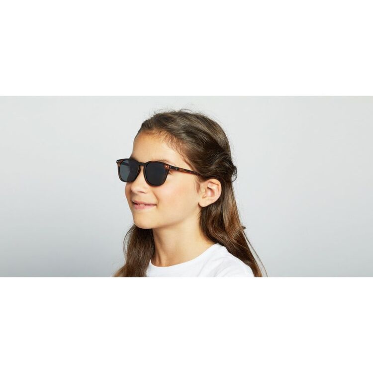 Izipizi Sun Junior #E Tortoise 5-10 Yaş - Kahverengi Çocuk Güneş Gözlüğü

