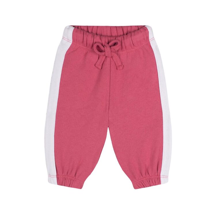 antebies Kontrast Pembe Sweatshirt Pantolon Set