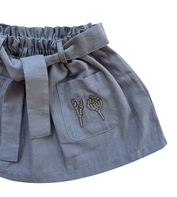 Auntie me - DAPPLE GRAY ‘ASPARAGUS & ARTICHOKE’ ETEK