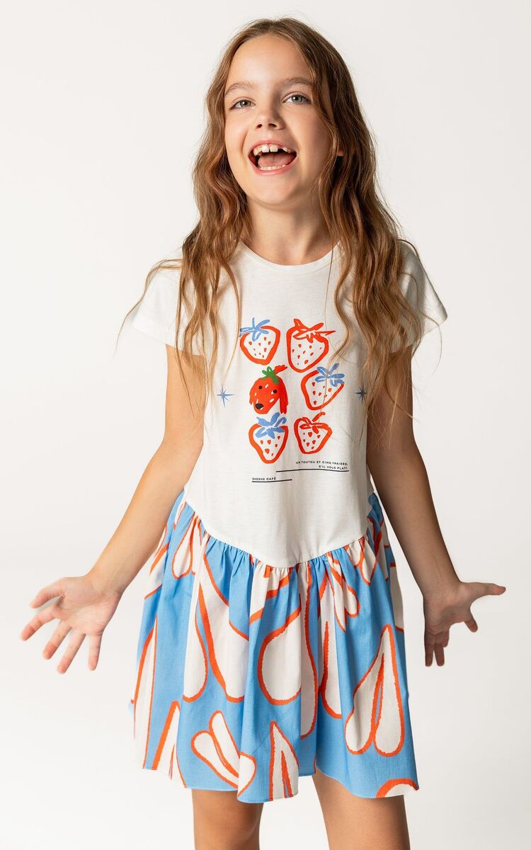 SheShe Tshirt Yaz Elbisesl