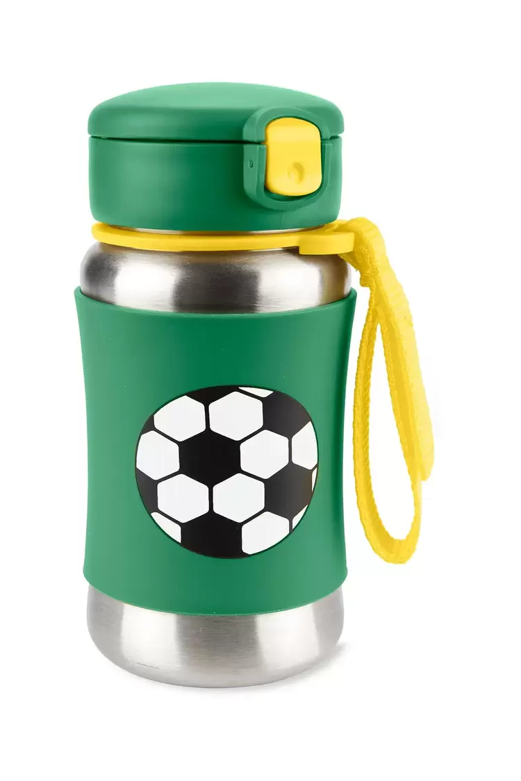 SKIP HOP - Paslanmaz Çelik Pipetli Suluk Futbol