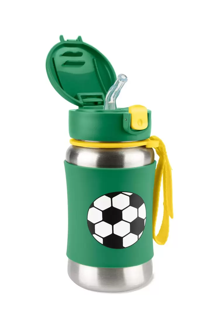 SKIP HOP - Paslanmaz Çelik Pipetli Suluk Futbol