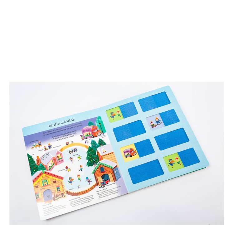 Bizzy Bear My First Memory Game Book - Christmas