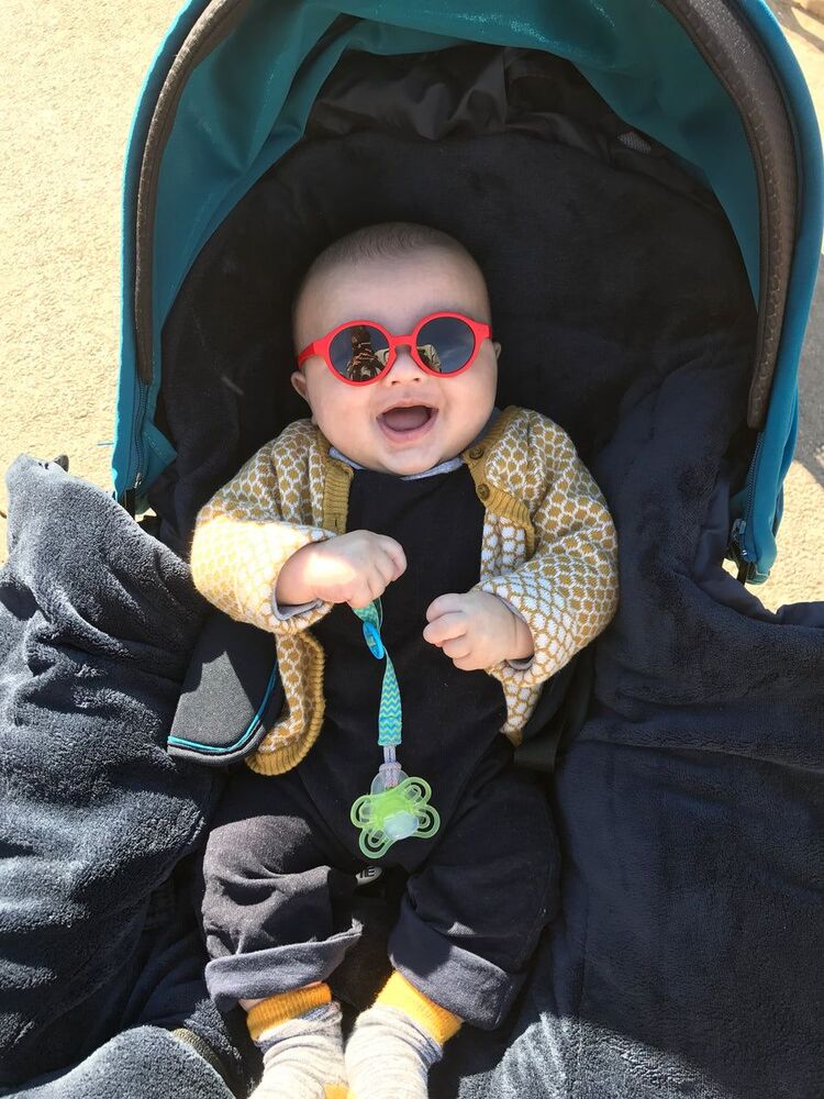 Izipizi Sun Baby Red 0-9 Ay - Kırmızı Bebek Güneş Gözlüğü