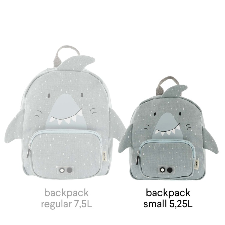TRIXIE - BACKPACK SMALL MRS. SHARK - KÜÇÜK SIRT ÇANTASI