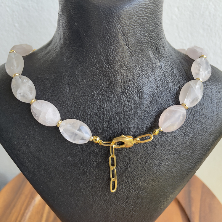 Rose Quartz kolye