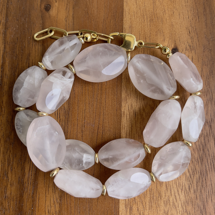Rose Quartz kolye