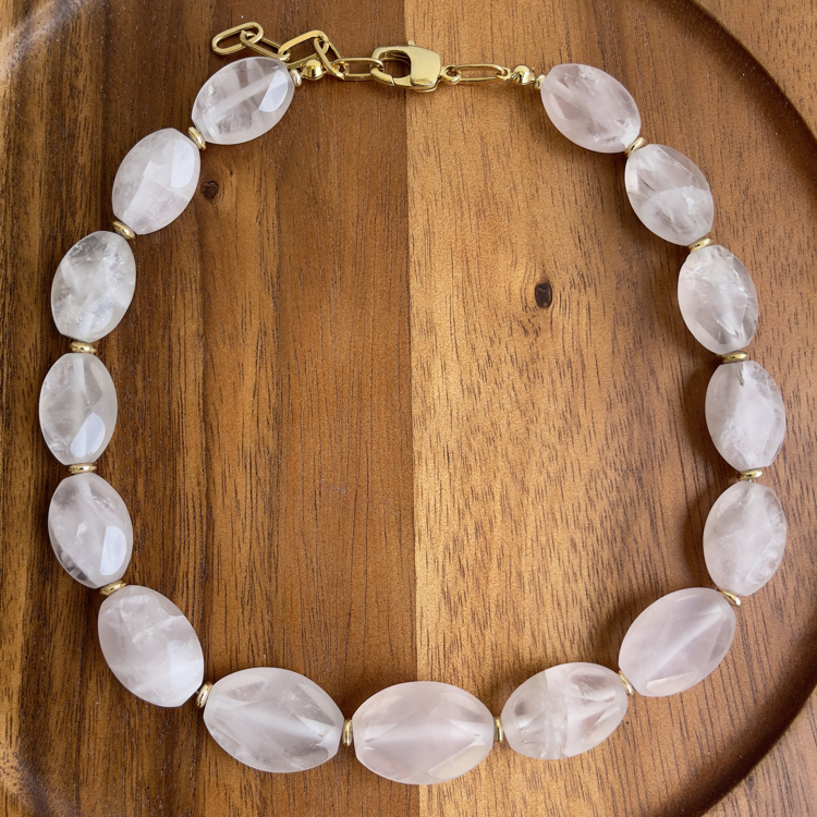 Rose Quartz kolye