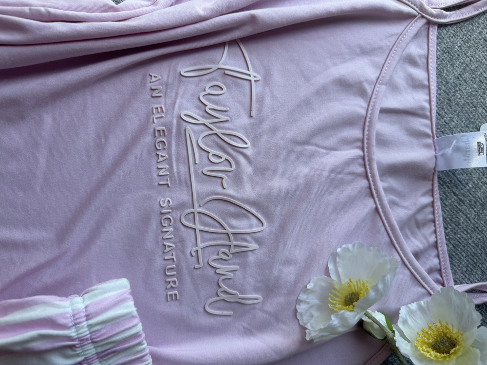 Pembe Pamuklu Askılı Takım
