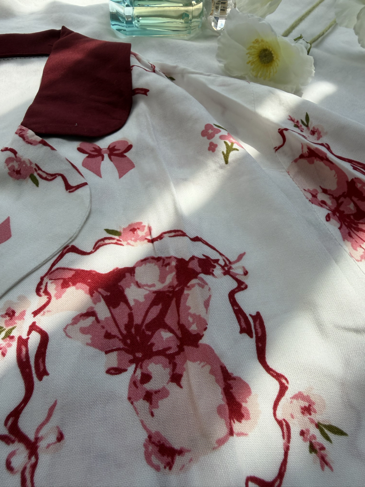 Kurdela Ayıcık Desenli Pijama Takımı