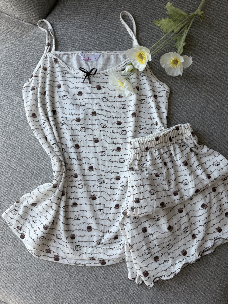 M&S Askılı Pijama Takımı