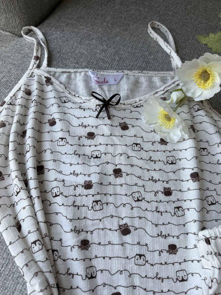 M&S Askılı Pijama Takımı