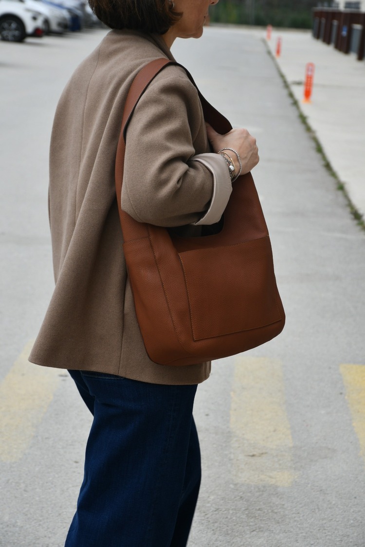 Greta Taba Deri Çanta
