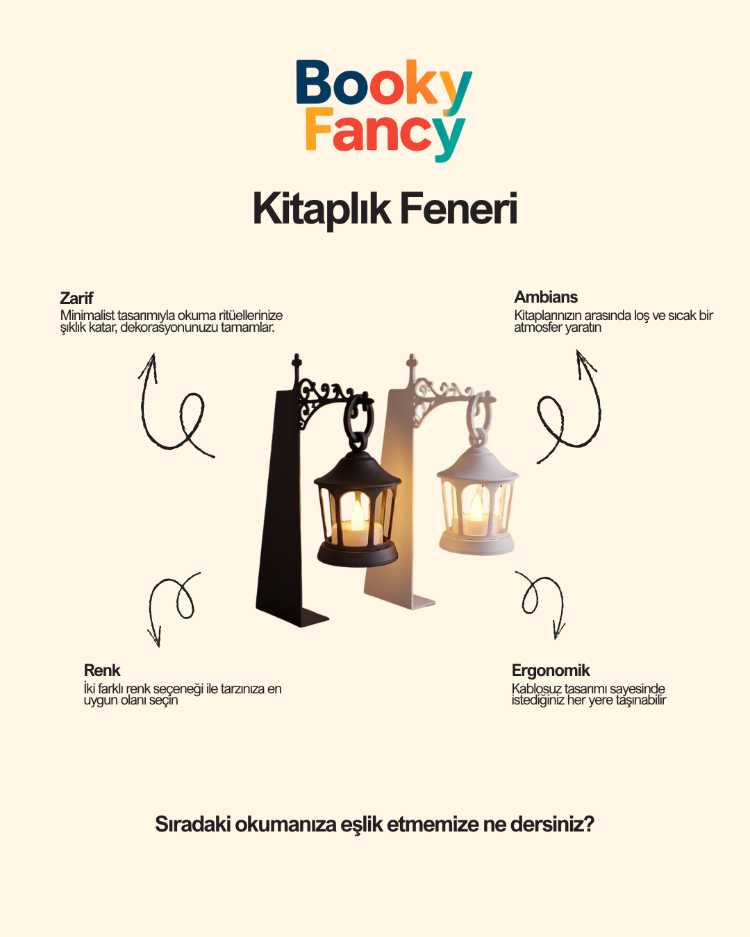 Kitaplık Feneri I BookyFancy