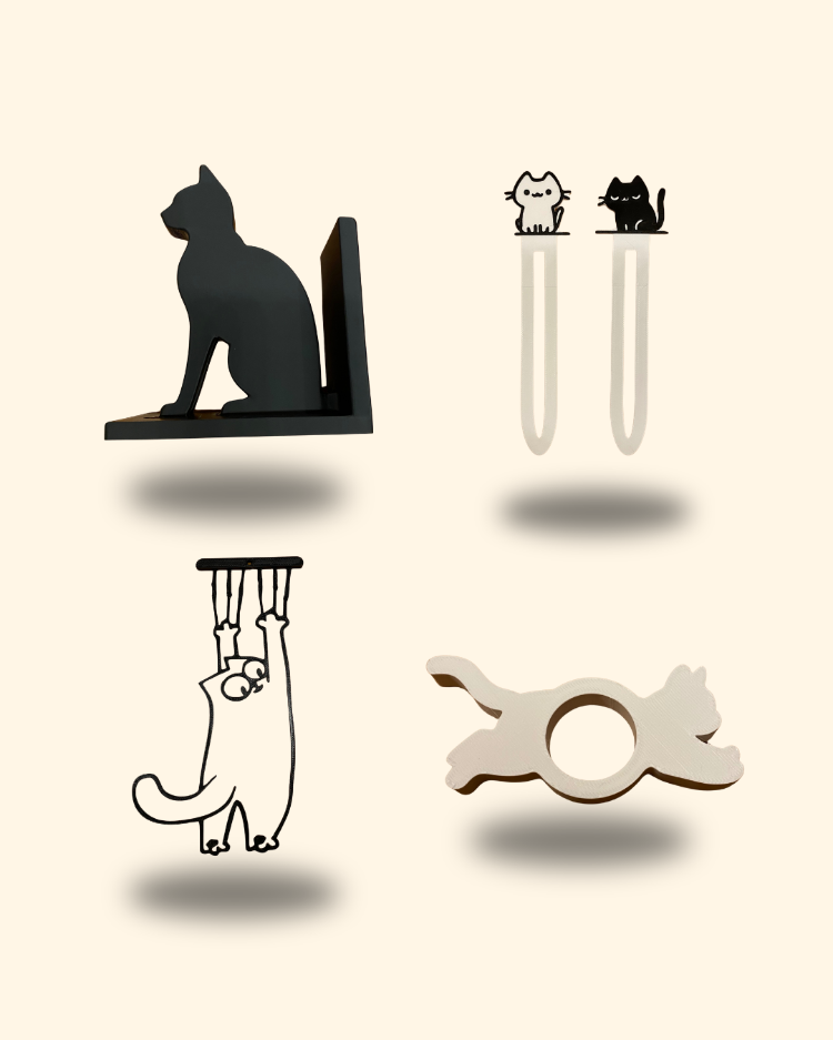 Kedi Temalı Avantajlı Okuma Seti | BookyFancy
