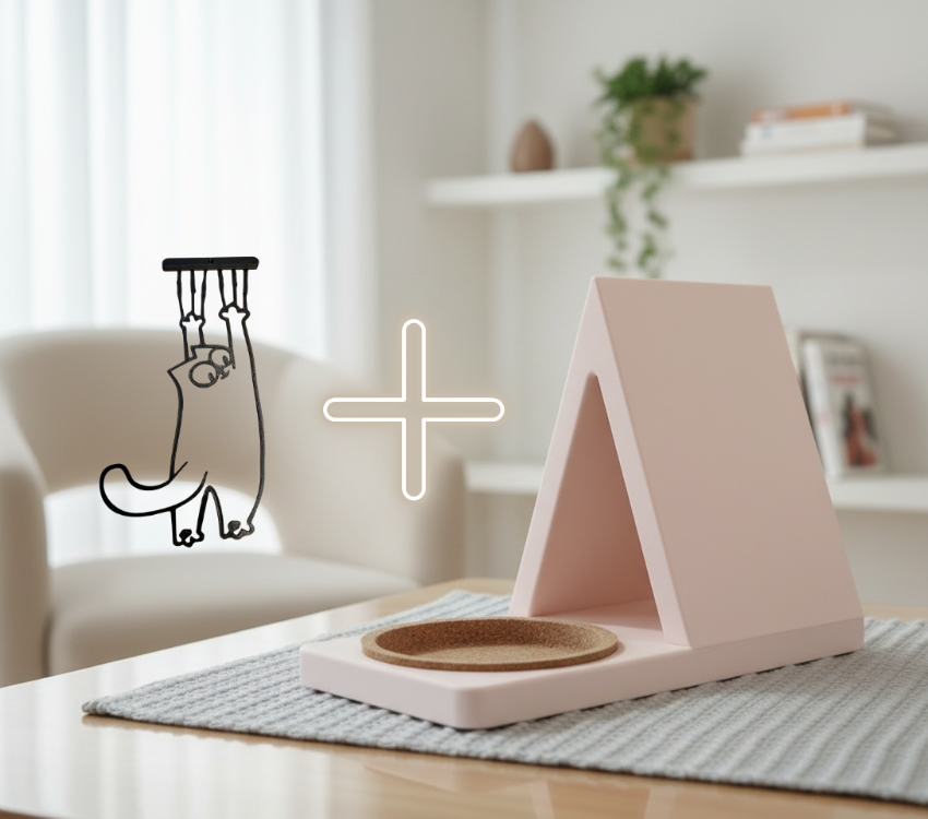 Okuma Yoldaşı Seti (Mola Noktası Kitap Standı + Dilediğin Ayraç) | BookyFancy