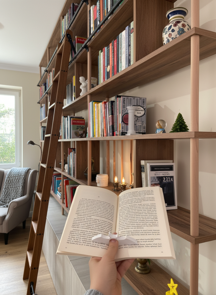 Sayfa Yoldaşı Okuma Yüzüğü 2 (3'lü Set) | BookyFancy