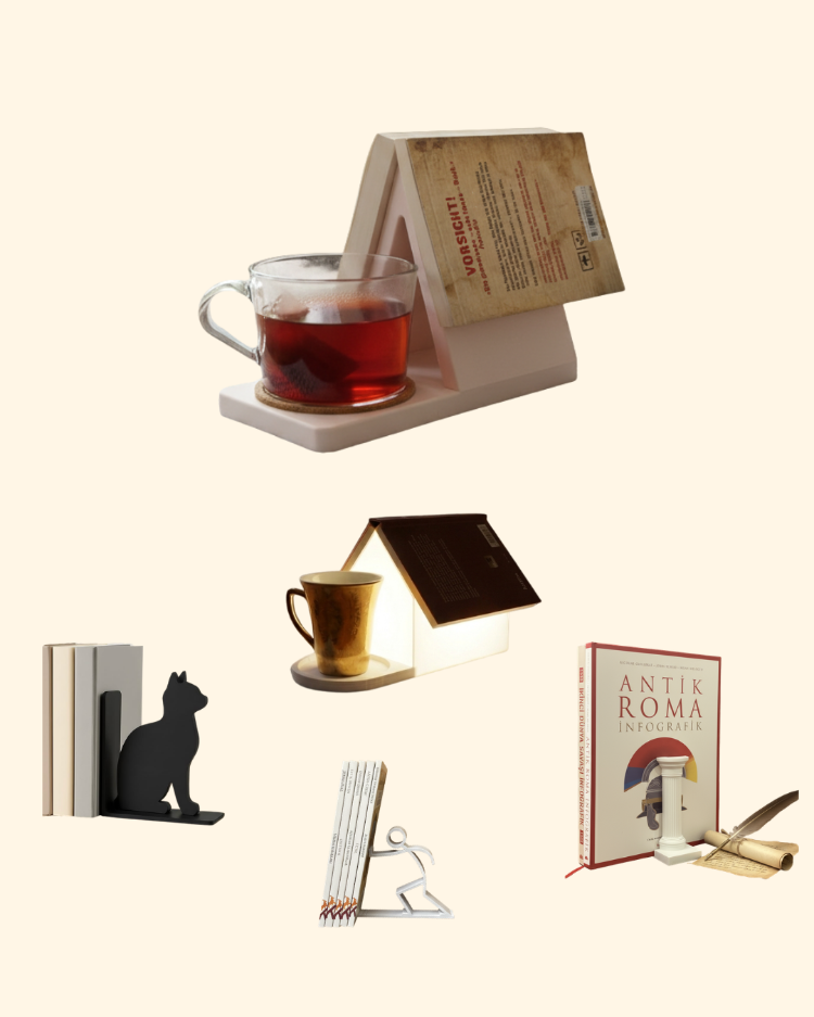 Mola Noktası Stant Seti (Mola Noktası + Dilediğin Stantlar) | BookyFancy