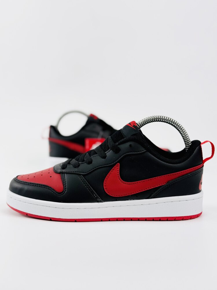 NİKE COURT BOROUGH LOW 2 BLACK-RED