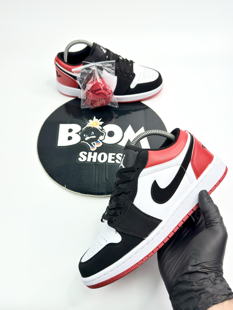 NIKE AIR JORDAN 1 LOW SE “BLACK TOE”
