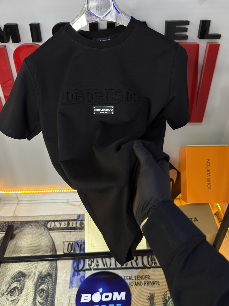 DOLCE GABBANA KABARTMA BASKILI PREMIUM T-SHIRT code:00167