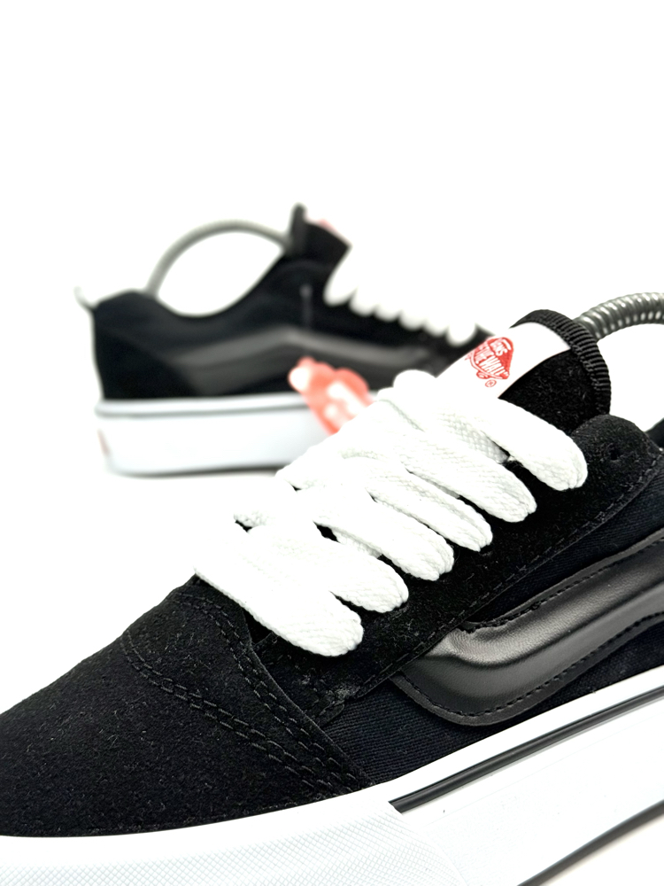 VANS  OFF THE WALL JUMBO Whıte - Black