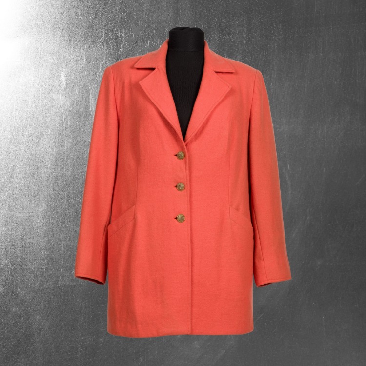 SOMON RENGİ LAURA ASHLEY YÜN CEKET