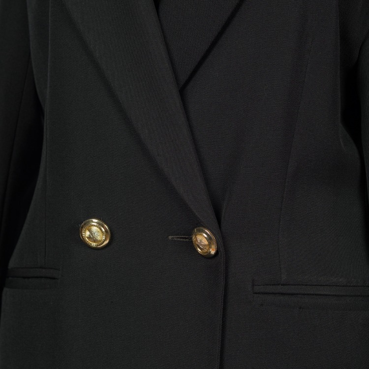 GOLD DÜĞMELİ SİYAH BLAZER