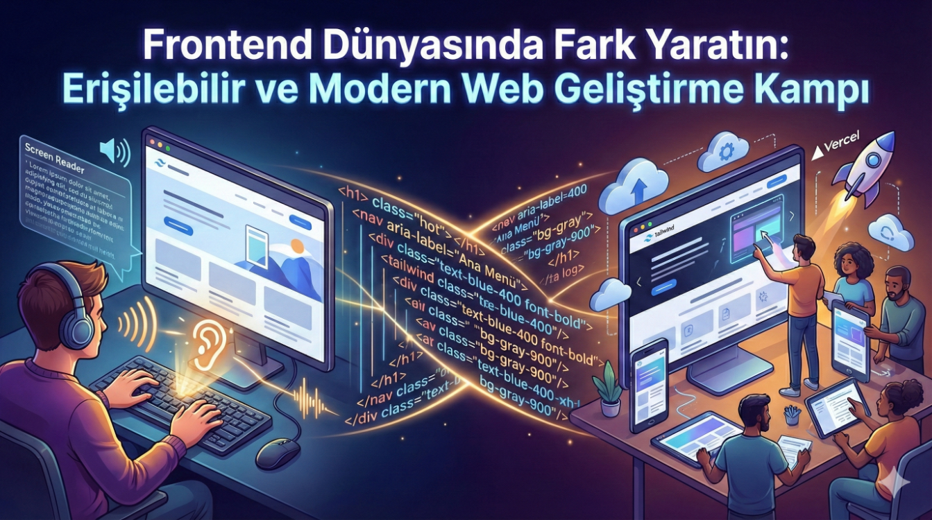 Frontend Dünyasında Fark Yaratın: Erişilebilir ve Modern Web Geliştirme Kampı