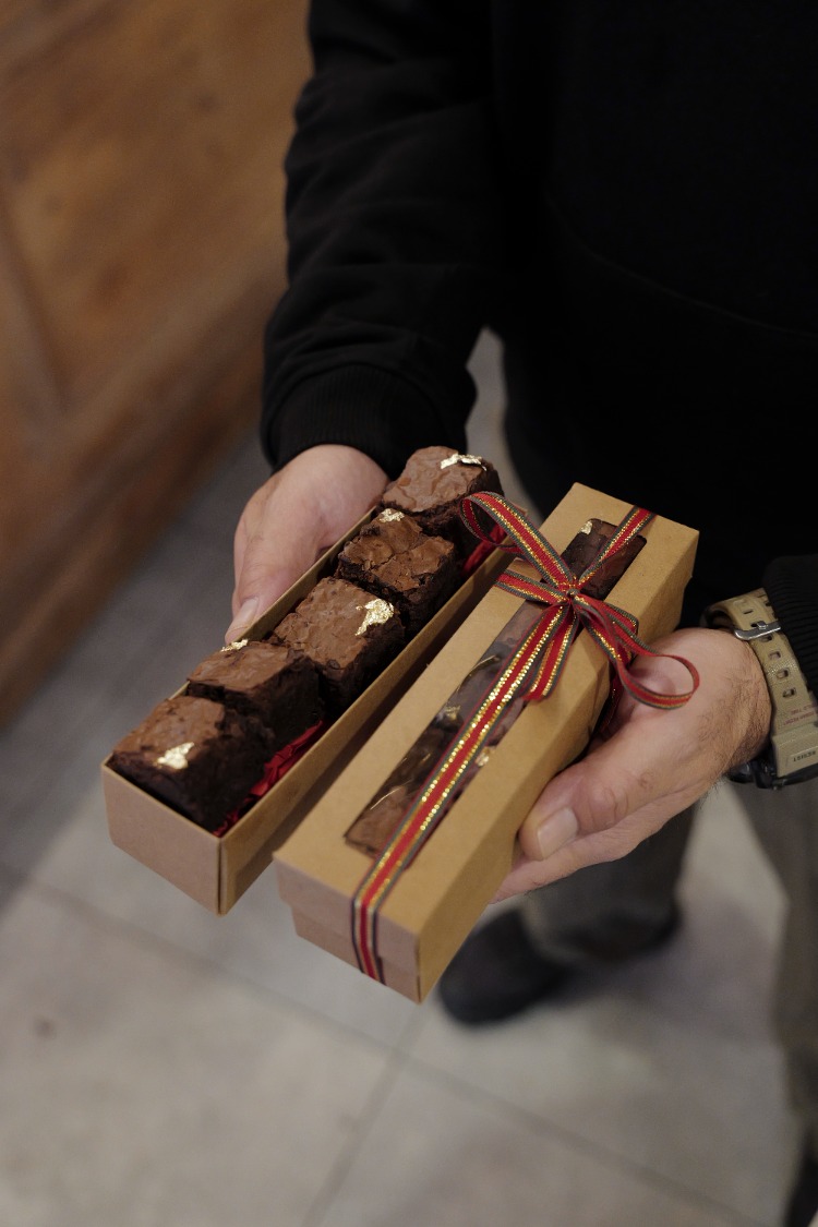 boter mini brownie kutusu
