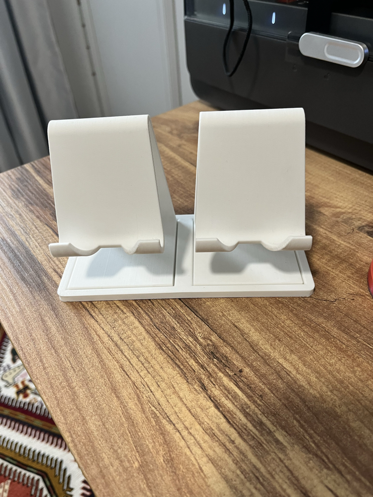İkili telefon standı