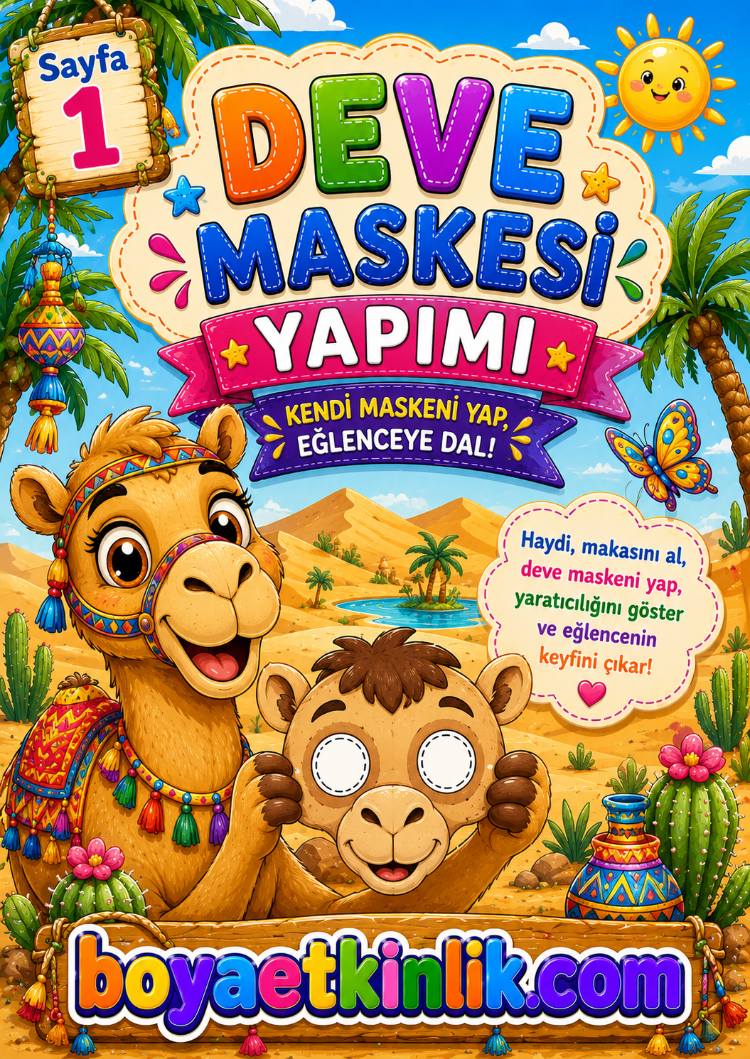 Deve Maske Çalışması
