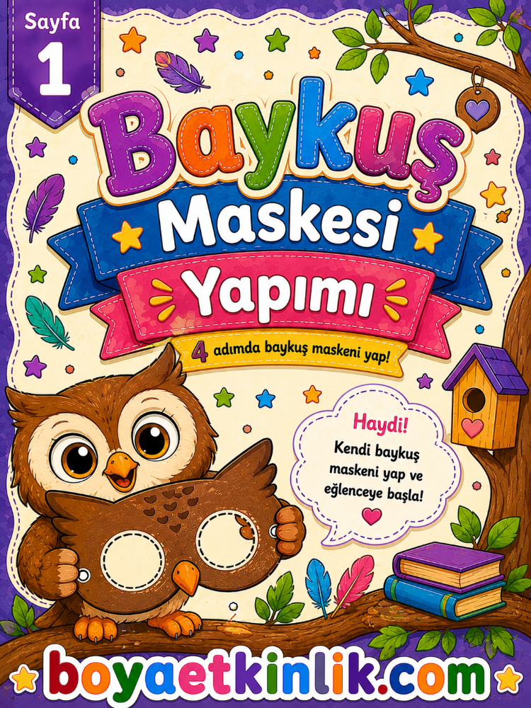 Baykuş Maske Çalışması